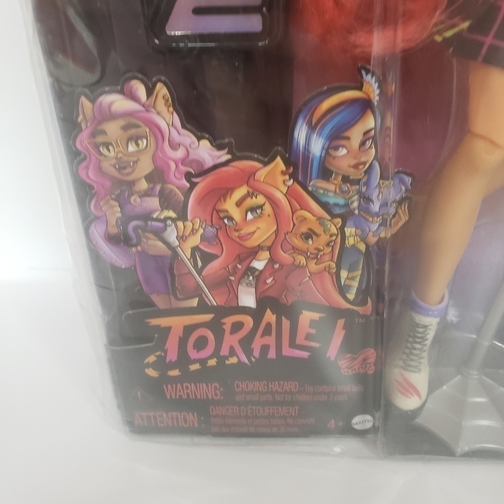 Monster High G3 TOARLEI STRIPE Doll with Pet Sweet Fangs and accessories 2022 - Picture 4 of 6